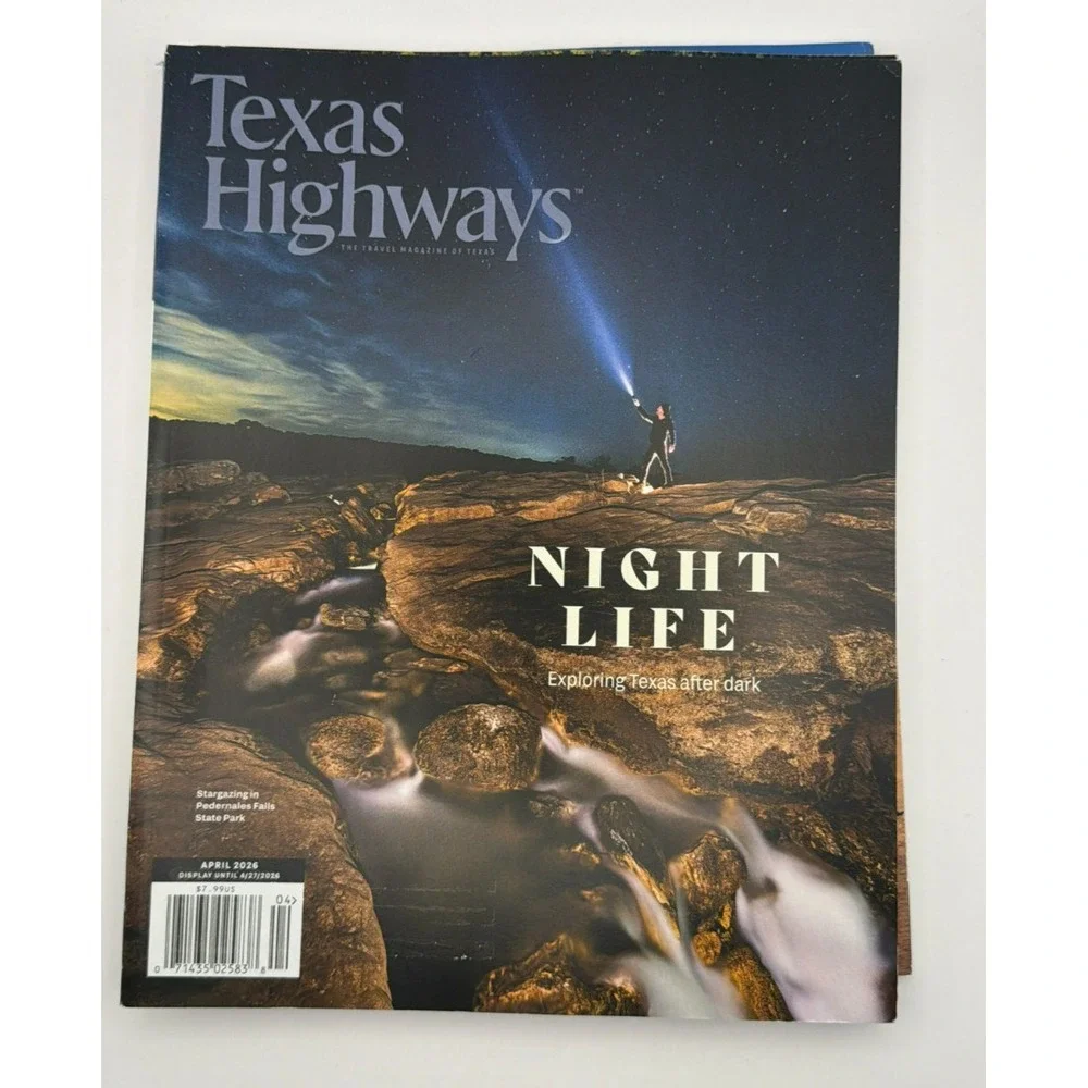 Texas Highways Texas Monthly Magazine Lot 10 2024-2026 Kacey Musgraves Travel